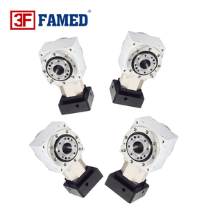 Réducteur à faible jeu 90 degrés AAW-135AS-RF, grande boîte de vitesses rotative à bride pour moteur à arbre creux, engrenages hélicoïdaux - Product Image 2