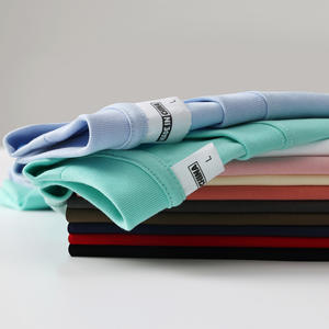 Camiseta de Verano Personalizada para Hombre, 260g, Sensación de Frescura, <span class=keywords><strong>DuPont</strong></span> Sorona, Sólida, Casual, Transpirable, Antibacteriana 7A, Cuello Holgado, Manga Corta - Product Image 5