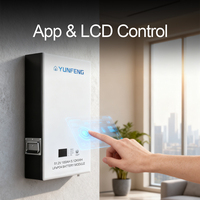 Batería de iones de litio LiFePO4 YUNFENG 51.2V 48V 560Ah 600Ah 628Ah, batería solar de 15kW 20kWh 30kWh para respaldo de energía en toda la casa