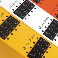 PDU verticale triphasée personnalisée 380V 80A pour racks de serveurs