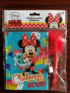 Cartoon Stationery Set for <strong>Kids</strong> - Includes 180 Sheets, Ball Pen, and Mini <strong>Diary</strong> - Product Image 5