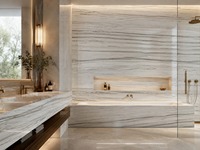 Dalle de marbre Calacatta Zebrino de luxe avec des veines grises linéaires pour les panneaux muraux intérieurs et la conception de comptoirs de villa
