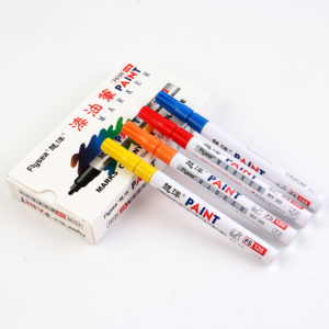 페인트 마커 1.0mm 마커 페인트 펜 신제품 12색 마커 펜 세트 언제든지 DIY 그래피티 영구 페인트 펜 - Product Image 3
