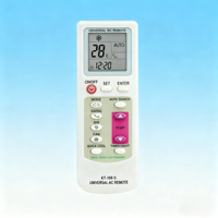 Support de télécommande universel pour climatiseur électrique, programmation intelligente pour plusieurs marques, utilisation domestique, écran LCD en plastique, fonction minuterie