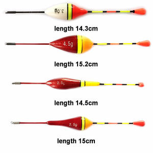 0.6g/0.8g/1.2g/2g/2.5g/3g/4.5g 7 couleurs mélanger taille ensemble <span class=keywords><strong>carpe</strong></span> ligne de pêche Bobber groupe poisson flotteur matériel de pêche flotteur de pêche - Product Image 2