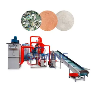 Заводское оборудование для переработки драгоценных металлов, установка для переработки металлома Pcb, материнская плата, установка для переработки отходов E