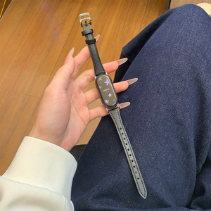 Correa de repuesto con cuentas y cordón ajustable para <span class=keywords><strong>Mi</strong></span> <span class=keywords><strong>Band</strong></span> 9 10, elegante pulsera con decoración floral, accesorio para mujer - Product Image 4