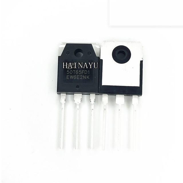 Hainayu 50T65FD1 Field Effect Transistor IGBT Single Tube 50A 650V TO-3P IGBT Transistors SL 50T65 SGT50T65FD1 50T65FD1