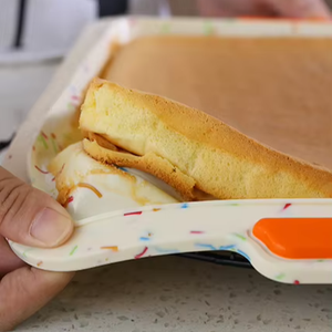 ถาดอบเค้กซิลิโคนเกรดอาหารถาดอบขนมปังปราศจากสาร BPA ถาดอบขนมปังฝรั่งเศสทรงสี่เหลี่ยมผืนผ้า<span class=keywords><strong>ทน</strong></span><span class=keywords><strong>ความ</strong></span><span class=keywords><strong>ร้อน</strong></span>สำหรับงานปาร์ตี้ - Product Image 6