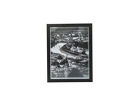 Marco de Fotos de Madera Negro con Impresión UV, Diseño Moderno, Ligero, Resistente y Duradero, para Montar en la Pared, Tamaños Personalizados para Decoración