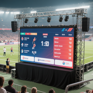 500x500mm Location Extérieur Géant Scène Fond Led Mur Vidéo P2.6 P2.9 P3.91 P4.81 Cadre Léger En Fiber De Carbone - Product Image 1