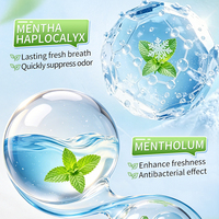 Spray buccal rafraîchissant BIOAQUA OEM ODM, parfum fruité longue durée, spray pour l'hygiène buccale
