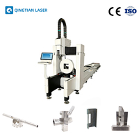Cortadora Láser Automática de Tubos para Acero al Carbono, Acero Inoxidable, Tubería Cuadrada y Rectangular, Corte Láser de Fibra CNC de Alta Precisión