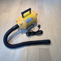 Pompe à air électrique robuste 1900W, 4500L/min, gonfleur et dégonfleur haute capacité pour tentes gonflables géantes, quais et parcs aquatiques