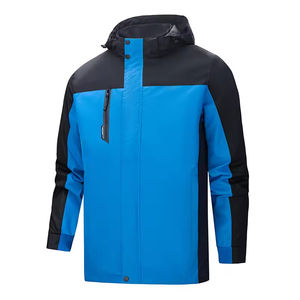 Gabardina para exteriores a prueba de viento para hombre, con capucha y cremallera, impermeable, impermeable, para senderismo, versión para <span class=keywords><strong>mujer</strong></span> - Product Image 3