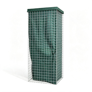 Grillage carré galvanisé à chaud 76,2x76,2 mm, barrière anti-explosion, barrières anti-inondation <span class=keywords><strong>Hesco</strong></span> pour mur de sable, bastion - Product Image 1
