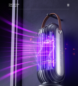 Lámpara Mata Mosquitos Eléctrica con Sensor de Luz, Atrapa Mosquitos y Moscas de Pared para el Hogar, Lámpara Mata Moscas para Exteriores - Product Image 6