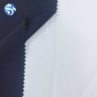 Tissu Jersey 100% Polyester Imperméable Mat à Trame Torsadée Effet Soie Protéinée, Poids Moyen, Élastique Mécanique, Idéal pour Vêtements - Vente Chaude