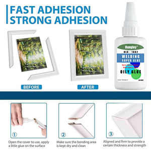 透明接着剤 スーパーグルー 汚れなし スーパーグルー ブラシ付き 瞬間接着剤 永久接着剤 汚れなし 速乾性接着剤 プラスチック・金属用 - Product Image 3