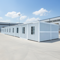 Maison conteneur mobile pliable en acier de 20 pieds, certifiée CE, design moderne, garage portable, maison à vendre Ray-Zen
