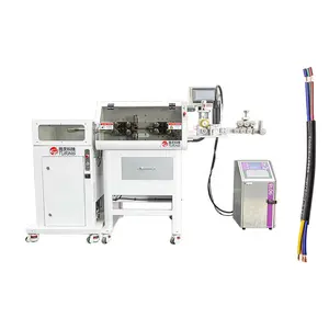 TR-8030YJP Full Automatic Multicore Computerized Wire Stripping Machine with Spray Code 30 sq.ft.Cable Cut Strip Machine