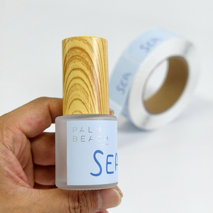 Matte BOPP <b>Roll</b> Labels Self Adhesive <b>Stickers</b> for Skincare Beauty Product Bottles - Product Image 3