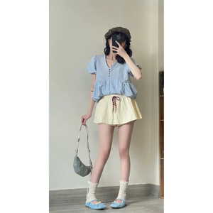 High Waist Women Short Skirt Fashion <b>Mini</b> Skirt Lightweight Summer Wear Wholesale - Product Image 3