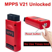 Programmeur ECU MPPS V21 de qualité supérieure, OBD2 MPPS V18.12.3.8, Câble Breakout Tricore, Outil automobile, Lecteur de code Tricore MULTIBOOT MAIN