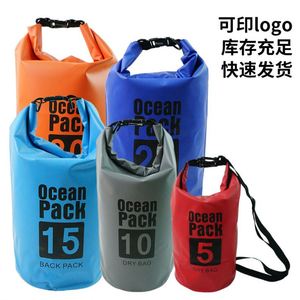 Bolsa Impermeable Grande para Kayak, Natación, Senderismo, Camping, Mochila de Almacenamiento Flotante Plegable con Correa para el Hombro - Product Image 4