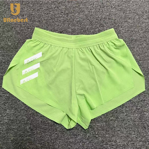 Pantalon d'entraînement de course à pied pour <span class=keywords><strong>homme</strong></span> Marathon professionnel à ouverture latérale doublé Short chaud respirant à séchage rapide - Product Image 1