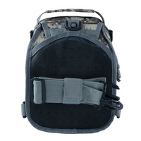 Sac de poitrine tactique unisexe camouflage personnalisé, sac à dos de chasse en tissu Oxford imperméable avec fermeture éclair, sac bandoulière tendance inférieur à 20L