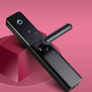 आसान स्थापना बिना चाबी बिजली बॉयोमीट्रिक Serrure डे पोर्टे intelligente फिंगरप्रिंट पासवर्ड दरवाज़ा बंद - Product Image 6