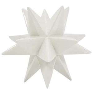 Décoration moderne personnalisée <span class=keywords><strong>en</strong></span> <span class=keywords><strong>origami</strong></span> <span class=keywords><strong>en</strong></span> porcelaine pour maison petite cible étoile conique bougeoir <span class=keywords><strong>en</strong></span> céramique starburst bougeoir - Product Image 2