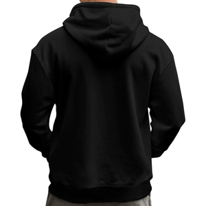Мужская флисовая толстовка с принтом на спине, 260 грамм - Product Image 3