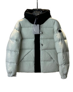 Veste courte à capuche en duvet pour homme |   Manteau d'hiver noir matelassé, chaud, tendance, de haute qualité, en duvet - Product Image 4