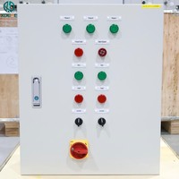 Boîtier de commande de pompe à eau IP55, armoire de distribution électrique murale en métal, contrôle automatique et manuel par induction