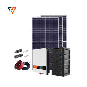 Complete Set 15KW Hybrid Solar Power System with <b>Battery</b> and <b>24V</b> for Home Use - Product Image 4