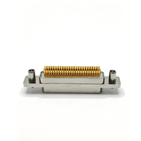 Mini connecteur mâle à souder rectangulaire J30J-100TJS 100 broches pour équipement aérospatial de haute précision