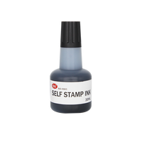 Tinta para Carimbo Ecológica Multicolorida à Base de Água 30ml, Refil de Tinta para Carimbo de Secagem Rápida e à Prova d'Água, Tinta para Carimbo de Escritório