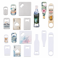 Décapsuleur plat en acier inoxydable personnalisable pour sublimation, idéal pour la cuisine, les restaurants et les cadeaux de festival – Vente en gros
