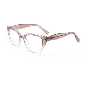 מסגרות אופטיות חדשות מסוג Cat Eye Tr90, צבעוניות, מאצטט, לנשים, מסגרת גדולה, משקפיים אופנתיים, מסגרות לא סדירות, משקפי ראייה - Product Image 4