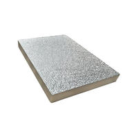 Conduite d'air pré-isolée en mousse rigide PUR UNT PU avec panneau de conduit en aluminium P3 PAL, système de climatisation HVAC