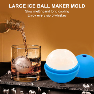 Bán Buôn Lớn <span class=keywords><strong>Silicone</strong></span> <span class=keywords><strong>Ice</strong></span> Ball Khuôn Mẫu Whiskey Khay Cho Các Thanh Vòng <span class=keywords><strong>Ice</strong></span> <span class=keywords><strong>Cube</strong></span> Khuôn Mẫu Cho Nhà Sử Dụng Dễ Dán-Phát Hành Thiết Kế - Product Image 5