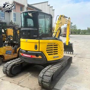 99% NEUF YANMAR VIO55 MINI-EXCAVATRICE HYDRAULIQUE À CHAÎNES RUBBER TRACK EN STOCK - Product Image 3