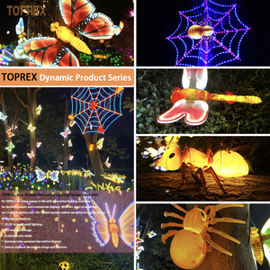 สินค้าขายดี TOPREX ไฟตกแต่ง<span class=keywords><strong>สวน</strong></span> รูปแบบผีเสื้อเคลื่อนไหว แสง LED สำหรับตกแต่ง<span class=keywords><strong>สวน</strong></span>และลานบ้าน - Product Image 4