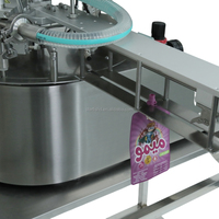 Machine de remplissage et de bouchage haute vitesse pour sachets souples 2000 ml, 30 sachets/min, pour lait, jus, thé, huile, produits multi-liquides et liquides cosmétiques