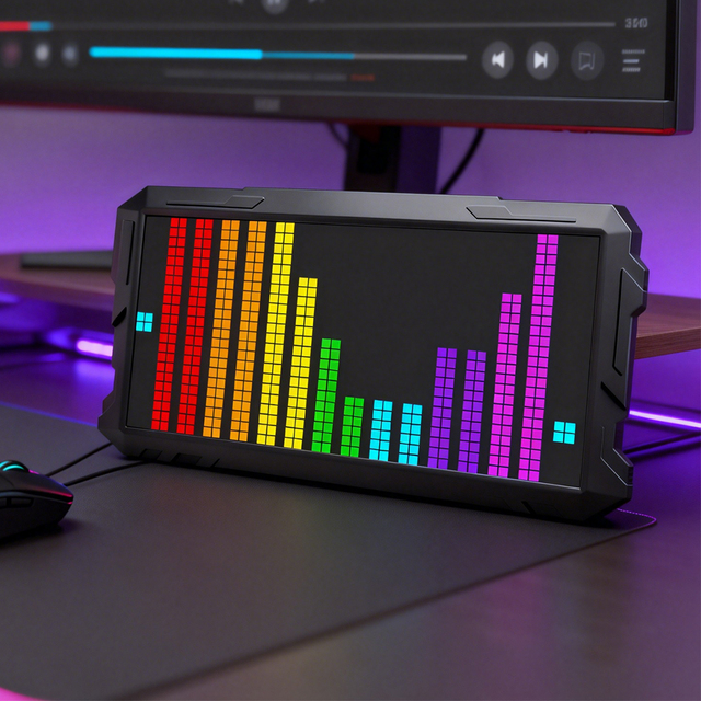 Mecha Style Programmable Pixel Display App Controlled RGB Pixel Art Screen Custom Screen for Decor FCC/CE Certified