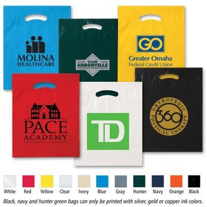 Bolsas de embalaje de camisetas resistentes de alta calidad con impresión flexográfica Material HDPE Uso en supermercados - Product Image 6