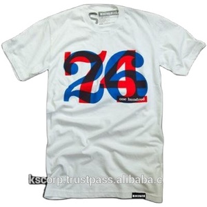 Customizable <b>Polyester</b>/Cotton Knitted T-<b>Shirts</b> Custom Logo Printing Business Promotional OEM Service <b>100</b>-200gsm Eco-Friendly - Product Image 4