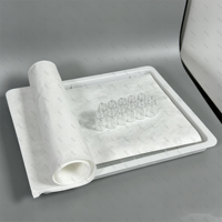 Flacons médicaux jetables pré-nettoyés, bouteilles stériles pour atelier sans poussière pour l'emballage de solutions concentrées